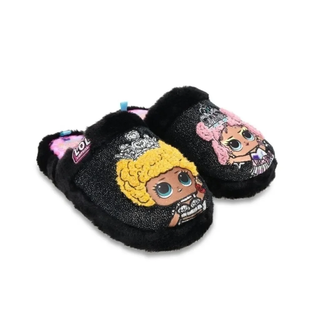 Big Girl LoL Surprise! Graphic Comfy Lounge Slippers Shoes Size 4/5